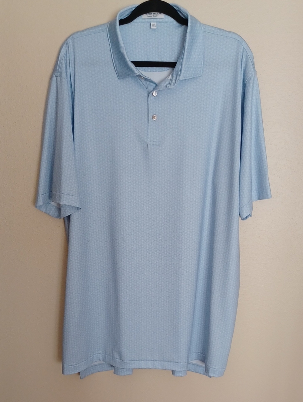 Peter Millar Summer Comfort Performance Polo Shirt Troon North Golf SZ XXL NWOT